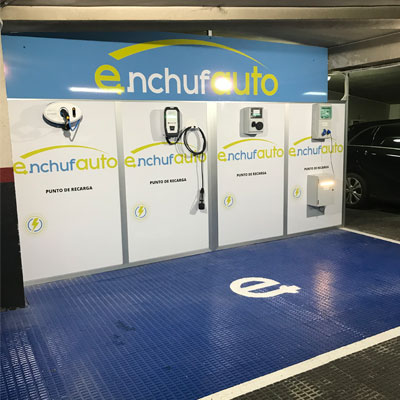 Instalación de puntos de recarga coches eléctricos Alcobendas
