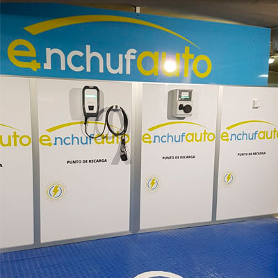 Instalación puntos recarga vehículos eléctricos Alcobendas